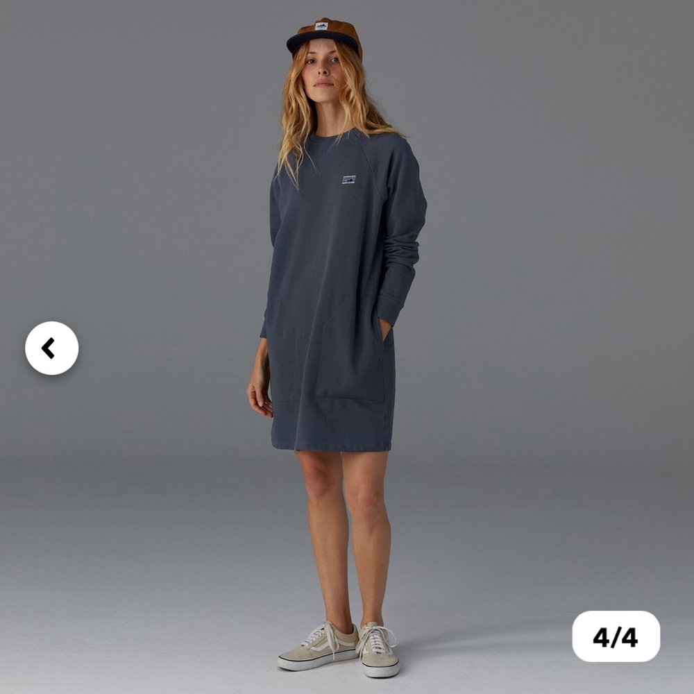 Women’s regenerative organic certified cotton essential dress